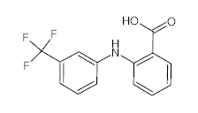 罗恩/Rhawn N-(3-三氟甲基苯基)邻氨基苯甲酸，R033796-25g CAS:530-78-9，98%，25g/瓶 售卖规格：1瓶