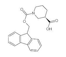 罗恩/Rhawn (S)-1-Fmoc-哌啶-3-甲酸，R032198-1g CAS:193693-67-3，99%，1g/瓶 售卖规格：1瓶