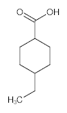 罗恩/Rhawn 4-乙基环己烷甲酸，R031378-1g CAS:91328-77-7，98%（顺反异构体混合物），1g/瓶 售卖规格：1瓶