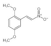 罗恩/Rhawn 2,5-二甲氧基-β-硝基苯乙烯，R030809-5g CAS:40276-11-7，98%，5g/瓶 售卖规格：1瓶
