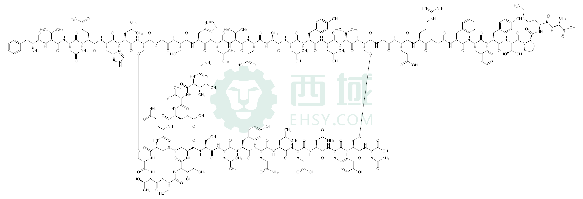 罗恩/Rhawn 胰岛素,来源于猪胰腺，R029956-50mg CAS:12584-58-6，27 units/mg，50mg/瓶 售卖规格：1瓶