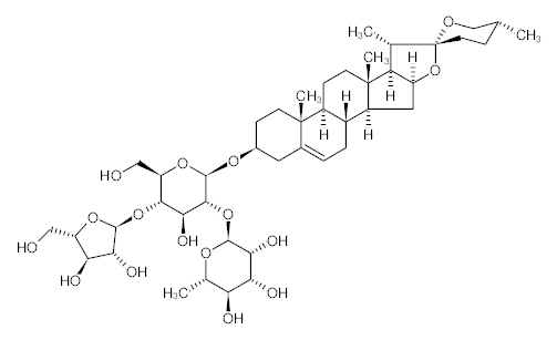罗恩/Rhawn 重楼皂苷I，R029659-10mg CAS:50773-41-6，97%(分析标准试剂)，10mg/瓶 售卖规格：1瓶