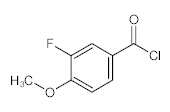罗恩/Rhawn 3-氟-4-甲氧基苯甲酰氯，R028672-5g CAS:3907-15-1，98%，5g/瓶 售卖规格：1瓶