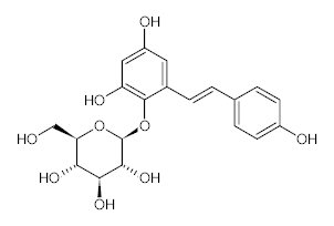 罗恩/Rhawn 2,3,5,4-四羟基二苯乙烯葡萄糖苷，R027737-20mg CAS:82373-94-2，98%(分析标准试剂)，20mg/瓶 售卖规格：1瓶