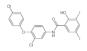 罗恩/Rhawn Rafoxanide，R027518-100mg CAS:22662-39-1，分析标准试剂，100mg/瓶 售卖规格：1瓶