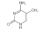 罗恩/Rhawn 5-甲基胞嘧啶，R026335-100mg CAS:554-01-8，98%，100mg/瓶 售卖规格：1瓶