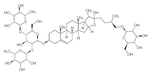 罗恩/Rhawn 原薯蓣皂苷，R026283-10mg CAS:55056-80-9，98%（分析标准试剂），10mg/瓶 售卖规格：1瓶