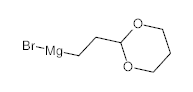罗恩/Rhawn (1,3-二氧六环-2-乙基)溴化镁，R026147-50ml CAS:480438-44-6，0.5 M in THF，50ml/瓶 售卖规格：1瓶