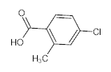 罗恩/Rhawn 4-氯-2-甲基苯甲酸，R025631-25g CAS:7499-07-2，98%，25g/瓶 售卖规格：1瓶