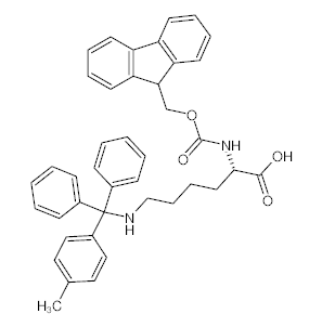 罗恩/Rhawn N^a-Fmoc-N^e-(4-甲基三苯甲基)-L-赖氨酸，R024405-1g CAS:167393-62-6，95%，1g/瓶 售卖规格：1瓶