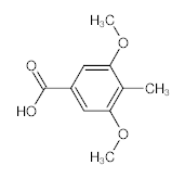 罗恩/Rhawn 3,5-二甲氧基-4-甲基苯甲酸，R024273-25g CAS:61040-81-1，97%，25g/瓶 售卖规格：1瓶