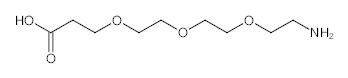 罗恩/Rhawn 3-[2-[2-(2-氨基乙氧基)乙氧基]乙氧基]丙酸，R023349-1g CAS:784105-33-5，95%，1g/瓶 售卖规格：1瓶