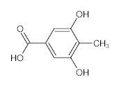 罗恩/Rhawn 3,5-二羟基-4-甲基苯甲酸，R022719-1g CAS:28026-96-2，97%，1g/瓶 售卖规格：1瓶