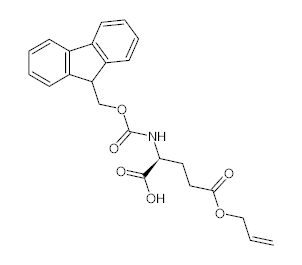 罗恩/Rhawn N-芴甲氧羰基-L-谷氨酸 5-烯丙基酯，R022207-1g CAS:133464-46-7，96%，1g/瓶 售卖规格：1瓶