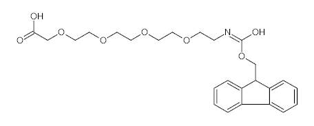 罗恩/Rhawn 5,8,11,14-四氧杂-2-氮杂十六碳二酸 1-芴甲基酯，R021508-1g CAS:437655-95-3，97%，1g/瓶 售卖规格：1瓶