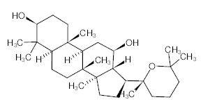 罗恩/Rhawn 人参二醇，R020607-20mg CAS:19666-76-3，分析标准试剂，20mg/瓶 售卖规格：1瓶