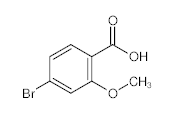 罗恩/Rhawn 2-甲氧基-4-溴苯甲酸，R019585-1g CAS:72135-36-5，95%，1g/瓶 售卖规格：1瓶
