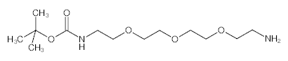 罗恩/Rhawn 13-氨基-5,8,11-三氧杂-2-氮杂十三烷酸 1,1-二甲基乙酯，R019127-1g CAS:101187-40-0，98%，1g/瓶 售卖规格：1瓶