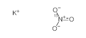 罗恩/Rhawn 硝酸钾-15N，R018815-5g CAS:57654-83-8，丰度：99atom％；化学纯度：≥98.5％，5g/瓶 售卖规格：1瓶