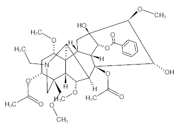 罗恩/Rhawn 乙酰乌头碱，R018007-20mg CAS:77181-26-1，98%，20mg/瓶 售卖规格：1瓶