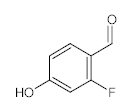 罗恩/Rhawn 2-氟-4-羟基苯甲醛，R016846-500mg CAS:348-27-6，97%，500mg/瓶 售卖规格：1瓶