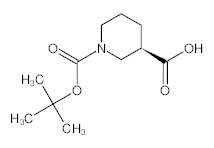 罗恩/Rhawn N-Boc-R-3-甲酸哌啶，R015942-5g CAS:163438-09-3，97%，5g/瓶 售卖规格：1瓶