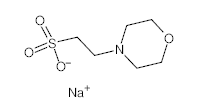 罗恩/Rhawn 吗啉乙磺酸钠盐，R013257-500g CAS:71119-23-8，99%，500g/瓶 售卖规格：1瓶