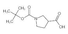 罗恩/Rhawn 1-Boc-吡咯烷-3-甲酸，R011588-1g CAS:59378-75-5，97%，1g/瓶 售卖规格：1瓶