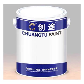 创途/CHUANGTU 400度有机硅耐高温防腐面漆，400度，银粉 4kg/桶 售卖规格：4公斤/桶