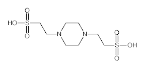 罗恩/Rhawn 1,4-哌嗪二乙磺酸，R010878-100g CAS:5625-37-6，99.5%，100g/瓶 售卖规格：1瓶