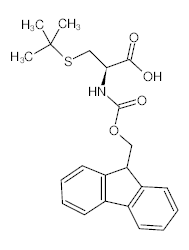 罗恩/Rhawn Fmoc-S-叔丁基-L-半胱氨酸，R010529-5g CAS:67436-13-9，98%，5g/瓶 售卖规格：1瓶