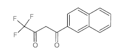 罗恩/Rhawn 4,4,4-三氟-1-(2-萘基)-1,3-丁二酮，R009963-5g CAS:893-33-4，98%，5g/瓶 售卖规格：1瓶