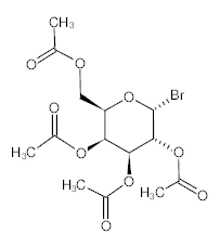 罗恩/Rhawn 四乙酰基-α-D-溴代半乳糖，R009739-5g CAS:3068-32-4，93%,含1% CaCO3稳定剂，5g/瓶 售卖规格：1瓶