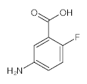 罗恩/Rhawn 5-氨基-2-氟苯甲酸，R009736-500mg CAS:56741-33-4，99%，500mg/瓶 售卖规格：1瓶
