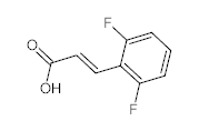 罗恩/Rhawn 反-2,6-二氟肉桂酸，R009317-1g CAS:102082-89-3，99%，1g/瓶 售卖规格：1瓶