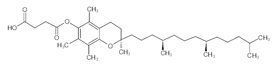 罗恩/Rhawn D-α-生育酚琥珀酸酯，R007315-100mg CAS:4345-03-3，98%，100mg/瓶 售卖规格：1瓶
