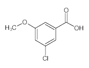 罗恩/Rhawn 3-氯-5-甲氧基苯甲酸，R005910-5g CAS:82477-67-6，98%，5g/瓶 售卖规格：1瓶