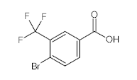 罗恩/Rhawn 4-溴-3-三氟甲基苯甲酸，R004815-1g CAS:161622-14-6，97%，1g/瓶 售卖规格：1瓶