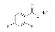 罗恩/Rhawn 2,4-二氟苯甲酸钠，R002819-250mg CAS:83198-07-6，95%，250mg/瓶 售卖规格：1瓶