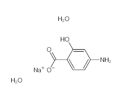 罗恩/Rhawn 对氨基水杨酸钠，R002452-1kg CAS:6018-19-5，98%，1kg/瓶 售卖规格：1瓶