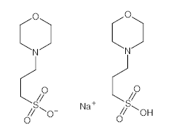 罗恩/Rhawn 3-(N-吗啡啉)乙磺酸半钠盐，R000550-500g CAS:117961-20-3，99%，500g/瓶 售卖规格：1瓶