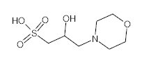 罗恩/Rhawn 3-吗啉-2-羟基丙磺酸，R000548-25g CAS:68399-77-9，99%，25g/瓶 售卖规格：1瓶