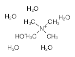 罗恩/Rhawn 四甲基氢氧化铵,五水合物，R012686-1kg CAS:10424-65-4，97%，1kg/瓶 售卖规格：1瓶