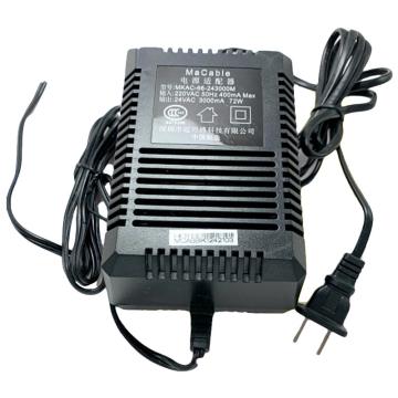 迈可博 电源适配器，MKAC -66-24-3000M 24V3A 售卖规格：1个