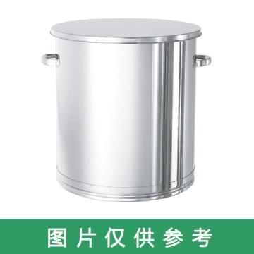西域推荐 带盖不锈钢桶(付盖子) 5-157-14，ST-565 售卖规格：1个