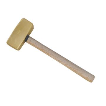 渤防 防爆德式八角锤（木柄），1180A-001AL 铝青铜，0.5Kg 售卖规格：1把