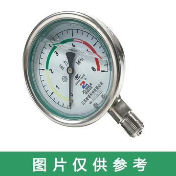 江苏智瑞 压力表，HVZR-Y-150 -0.1~0~60MPa