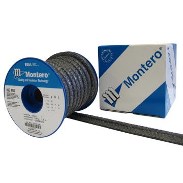 MONTERO 碳纤维角线石墨金属丝增强盘根，MG-980I-6*6 ，5公斤/卷，5的倍数订货 售卖规格：1公斤