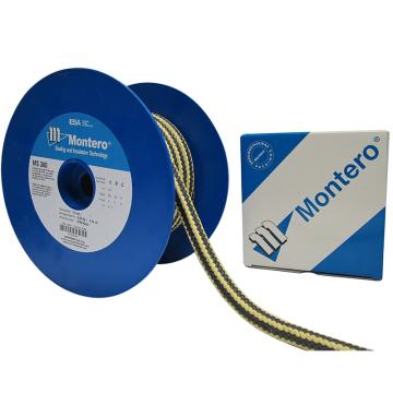 MONTERO 芳纶角线石墨四氟混编盘根，MS-360-19*19 ，5公斤/卷，5的倍数订货 售卖规格：1公斤