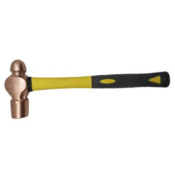 渤防 紫铜圆头锤，1413-003紫铜 纤维柄,0.44KG（1P） 售卖规格：1把